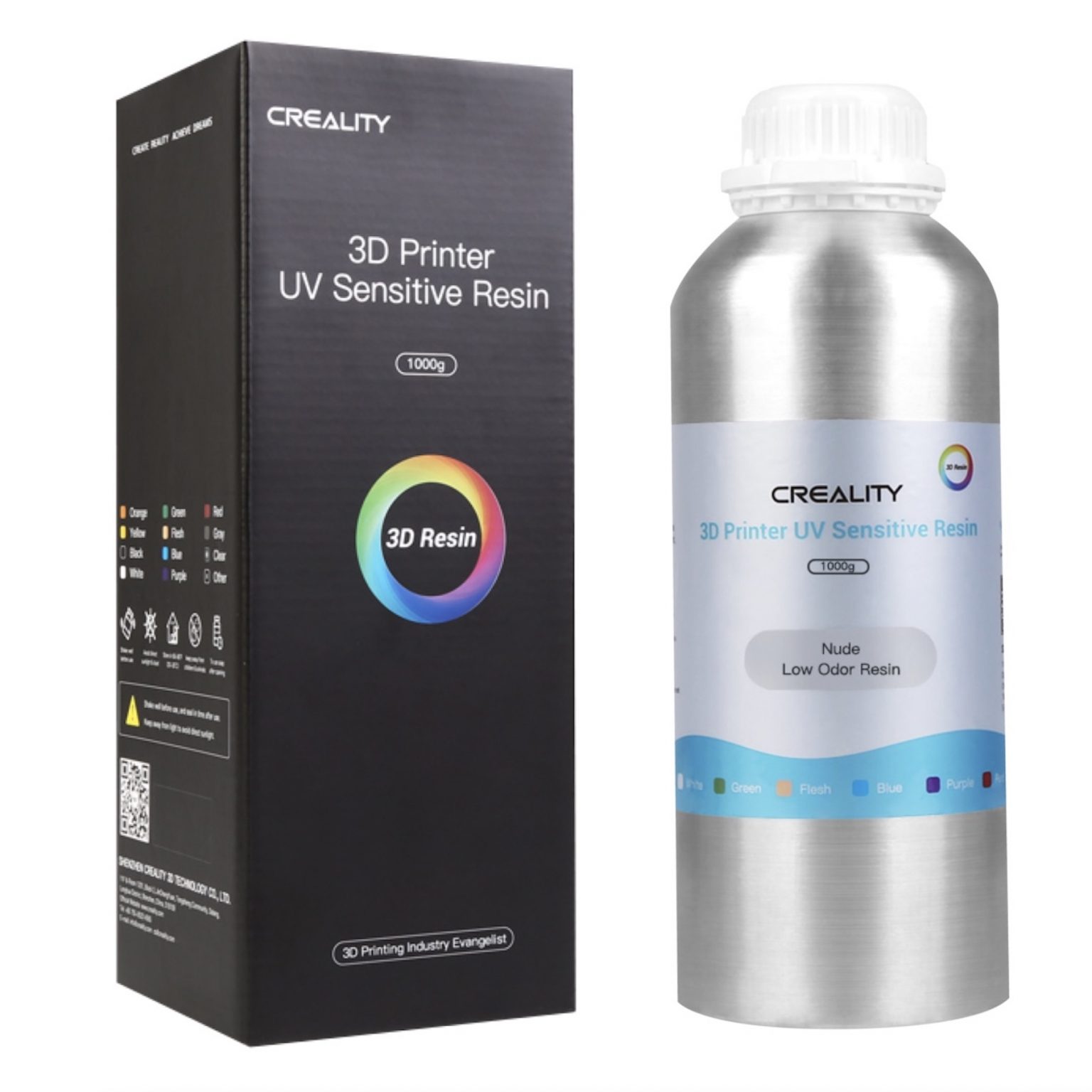 Creality Low Odor Resin 500g EC 3D Printing Supplies