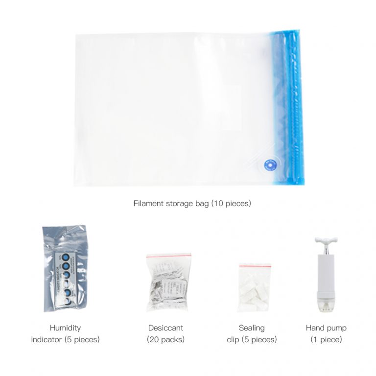 Filaments Vacuum Bag Kit Creality EC 3D Printing Supplies