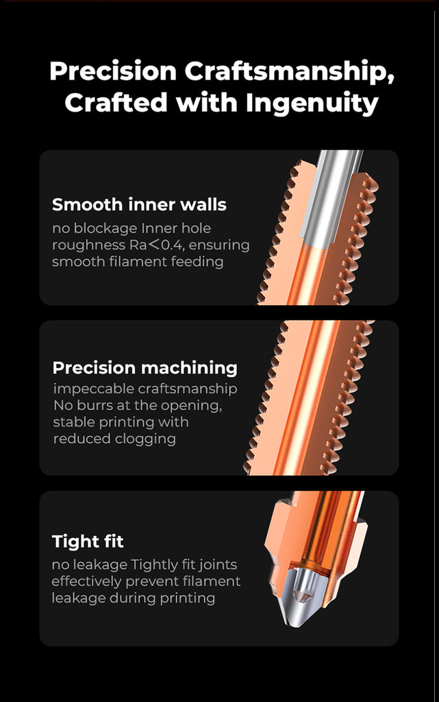K1C Ceramic Heating Block Kit - Quick-swap Nozzle - Image 9
