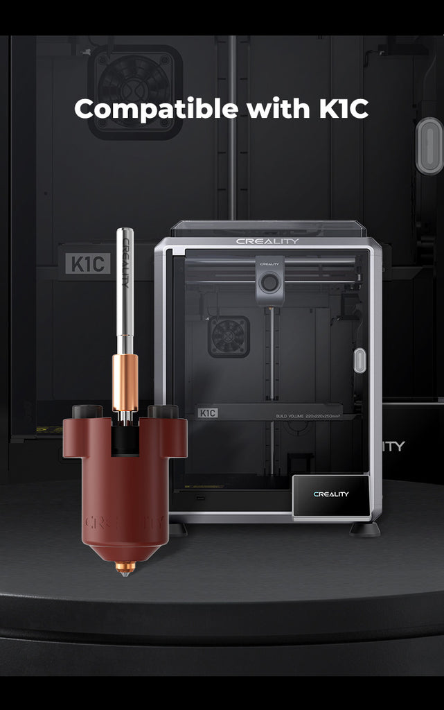 K1C Ceramic Heating Block Kit - Quick-swap Nozzle - Image 11