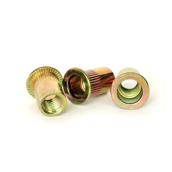 Riv Nut Large Flange ZY Ribbed