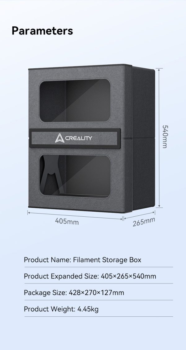 Creality Filament and Resin Storage Box - Image 10