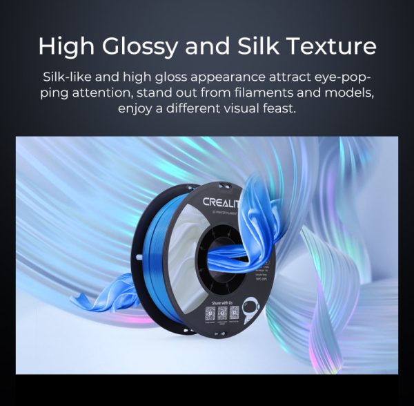 Creality CR-PLA Filament - Dual Silk 1.75mm 1kg - Image 2