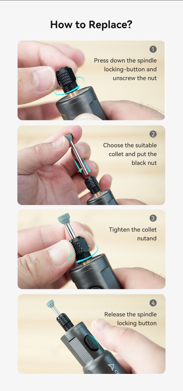 Creality Cordless Rotary Tool Kit - Image 9