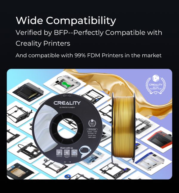 Creality CR-PLA Filament - Dual Silk 1.75mm 1kg - Image 7