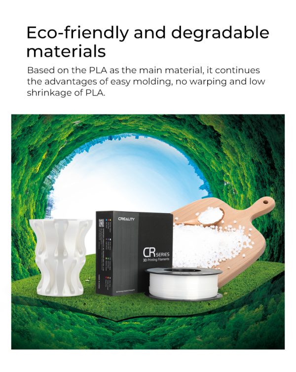 Creality CR-PLA Filament - Dual Silk 1.75mm 1kg - Image 6