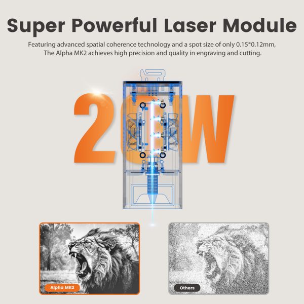 AlgoLaser Alpha 20W MK2 - Image 10