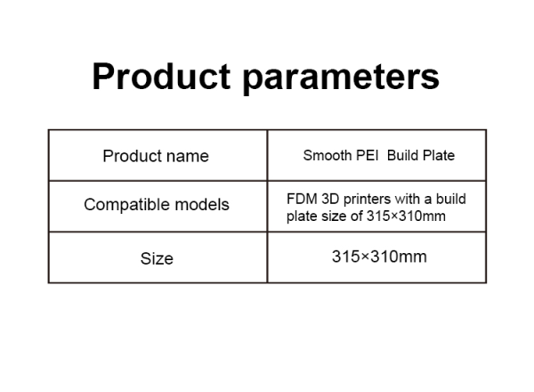 Creality K1 Max Smooth PEI Build Plate - 315x310mm - Image 10