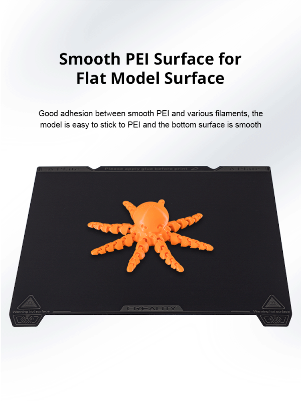 Creality K1 Max Smooth PEI Build Plate - 315x310mm - Image 5
