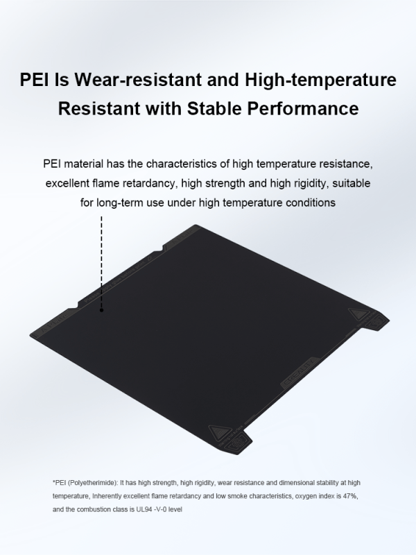 Creality K1 Max Smooth PEI Build Plate - 315x310mm - Image 4