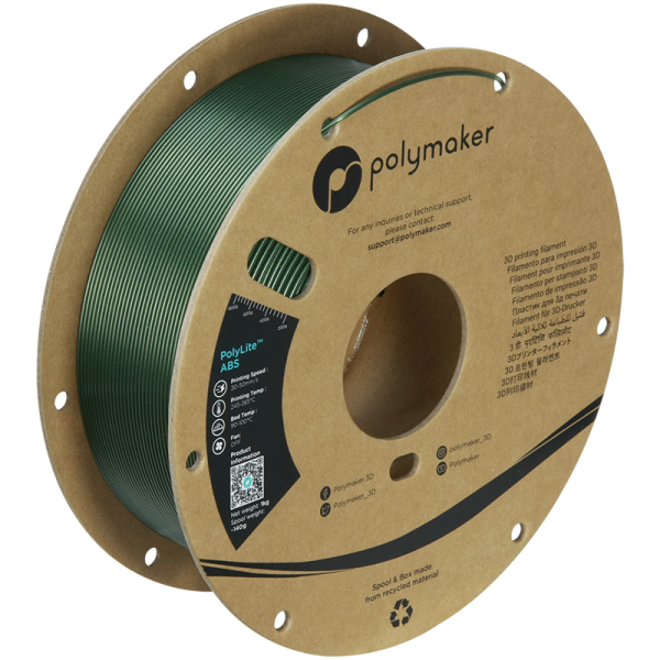 PolyLite ABS Metallic 1.75mm 1kg - Image 2