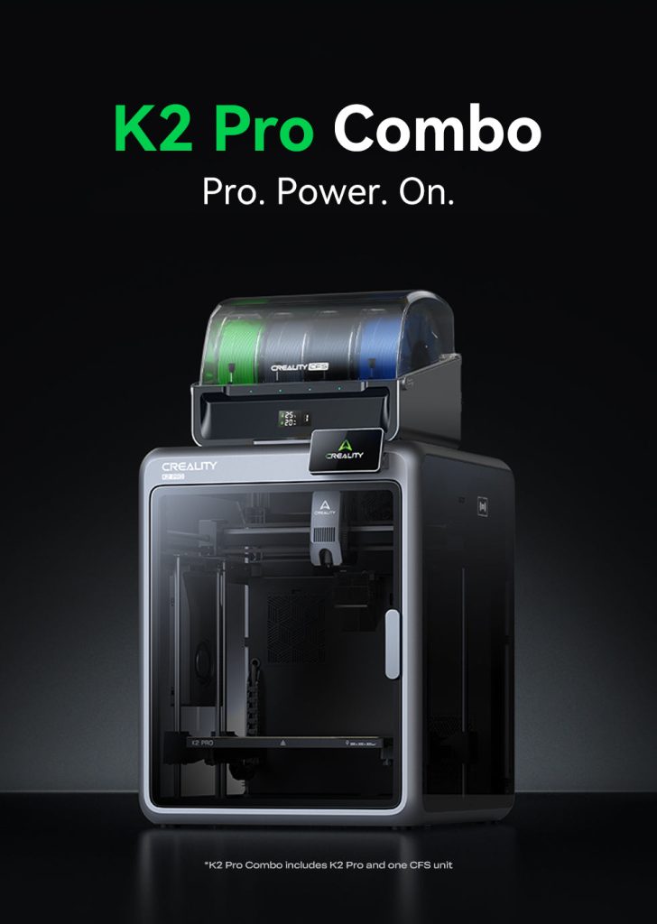 Creality K2 PRO Combo 3D Printer with CFS - EC 3D Printing Supplies