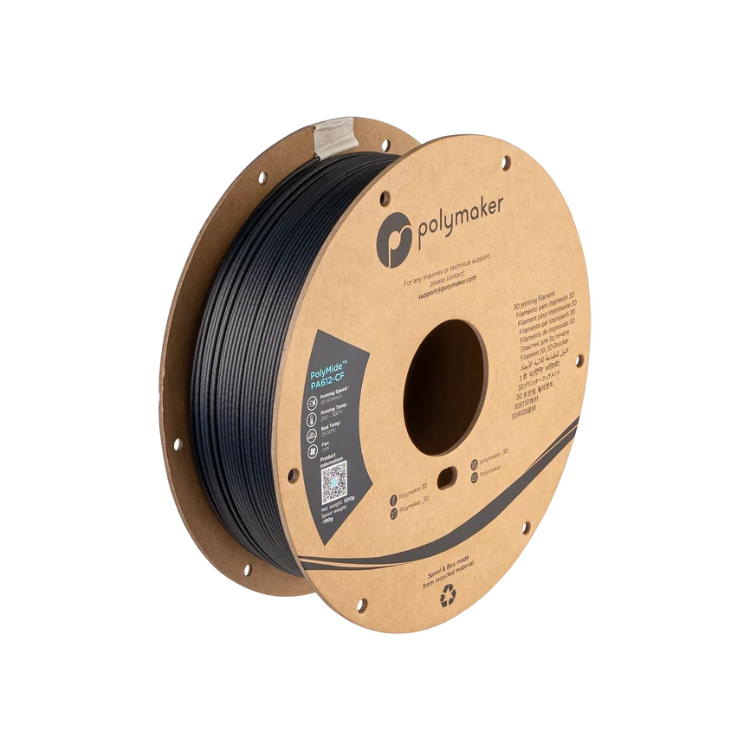 PolyMide PA612-CF 1.75mm 500g - EC 3D Printing Supplies