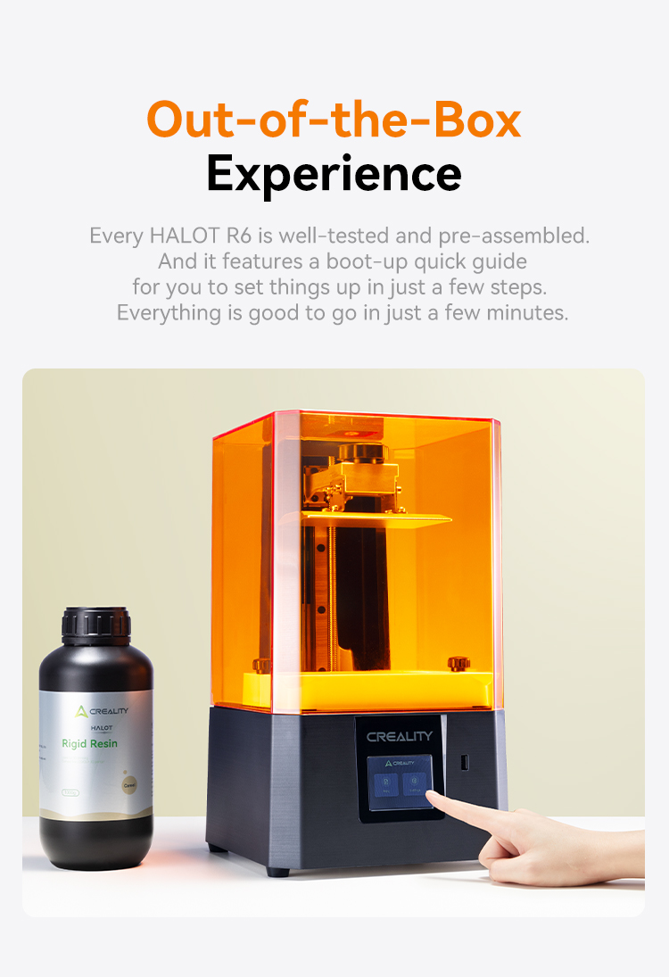 Creality Halot R6 Resin 3D Printer - Image 5