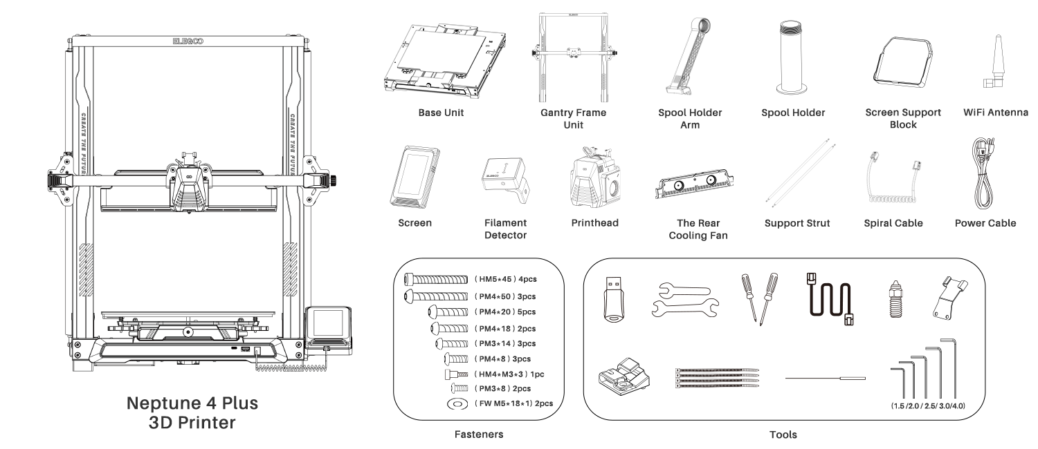 Elegoo - Neptune 4 Plus 3D Printer - Image 8