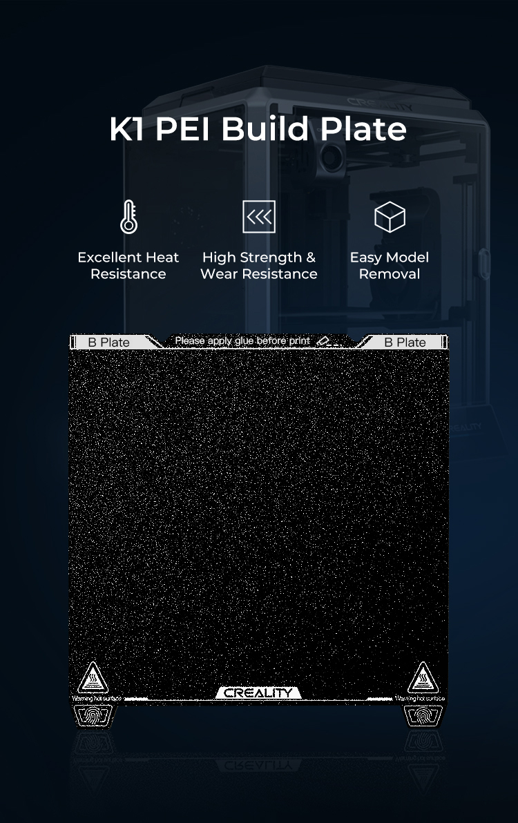 K1 PEI Build Plate Kit 235*235mm - Image 3