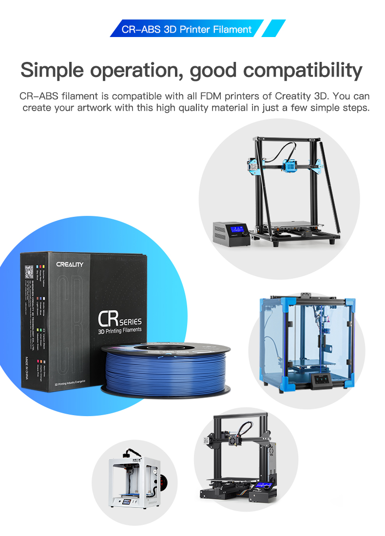 Creality CR-ABS Filament 1.75mm 1kg - Image 8