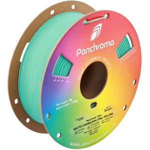 Panchroma Dual Matte PLA – Dual Chameleon Teal Yellow