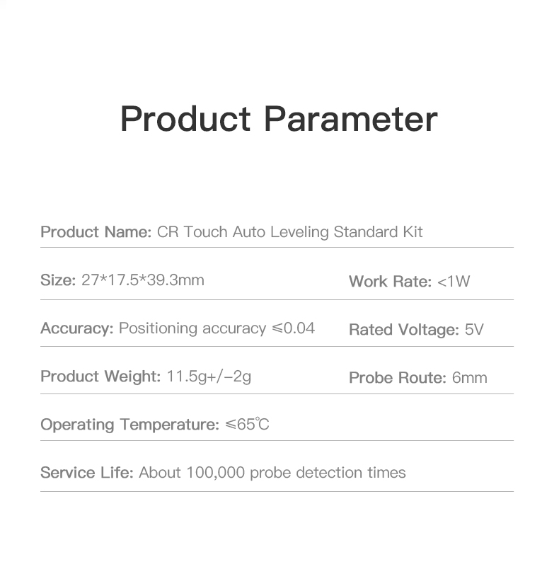 CR Touch Auto Levelling Standard Kit without Bracket - Image 15