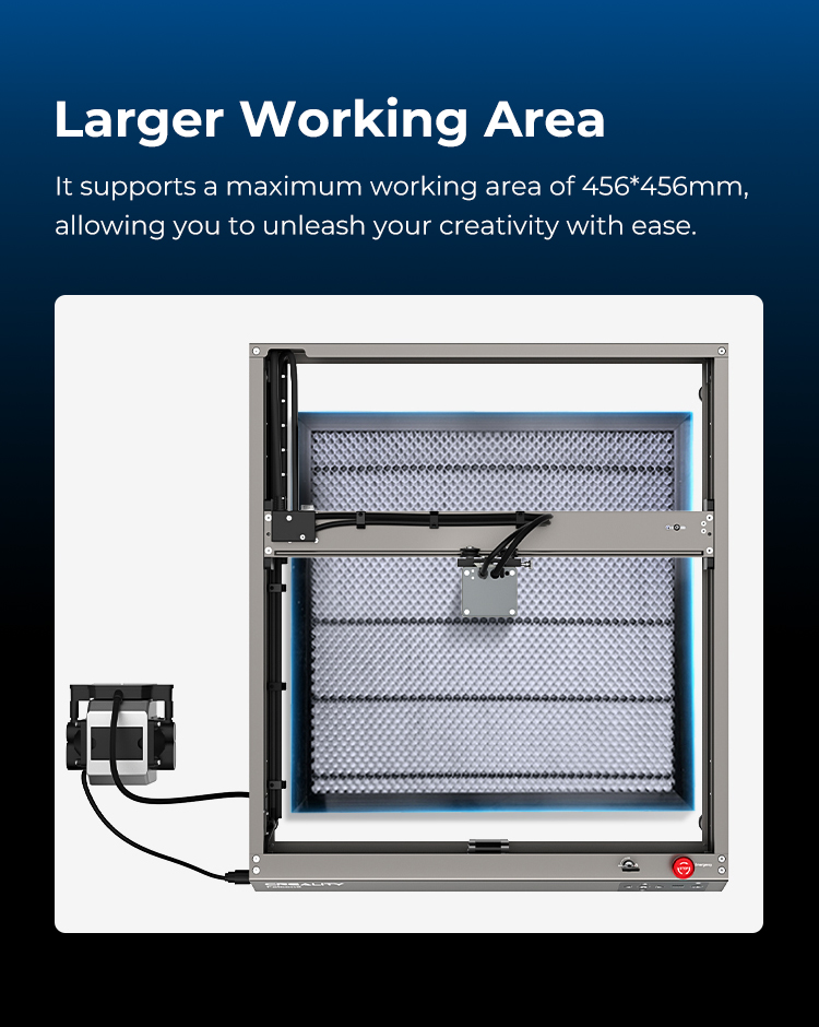 Creality Honeycomb Workbench for Laser Engraver 500 x 500mm - Image 7