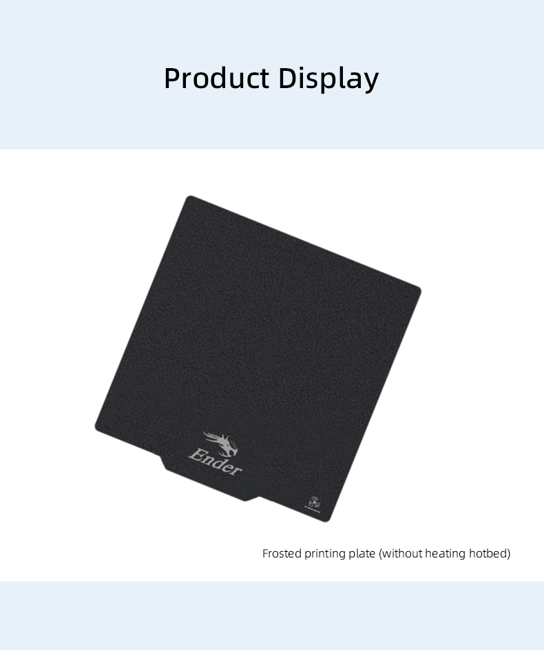 Creality Frosted Cold Printing Platform Kit 235×235mm - Image 12