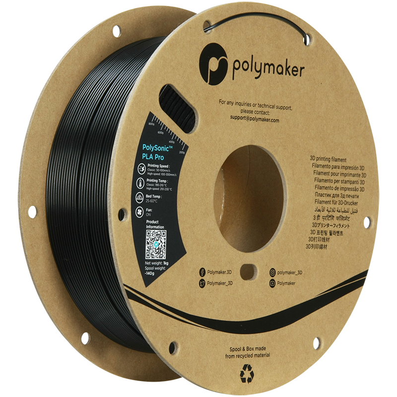 Polymaker™ PLA Pro - High Speed Tough PLA 1.75mm 1kg