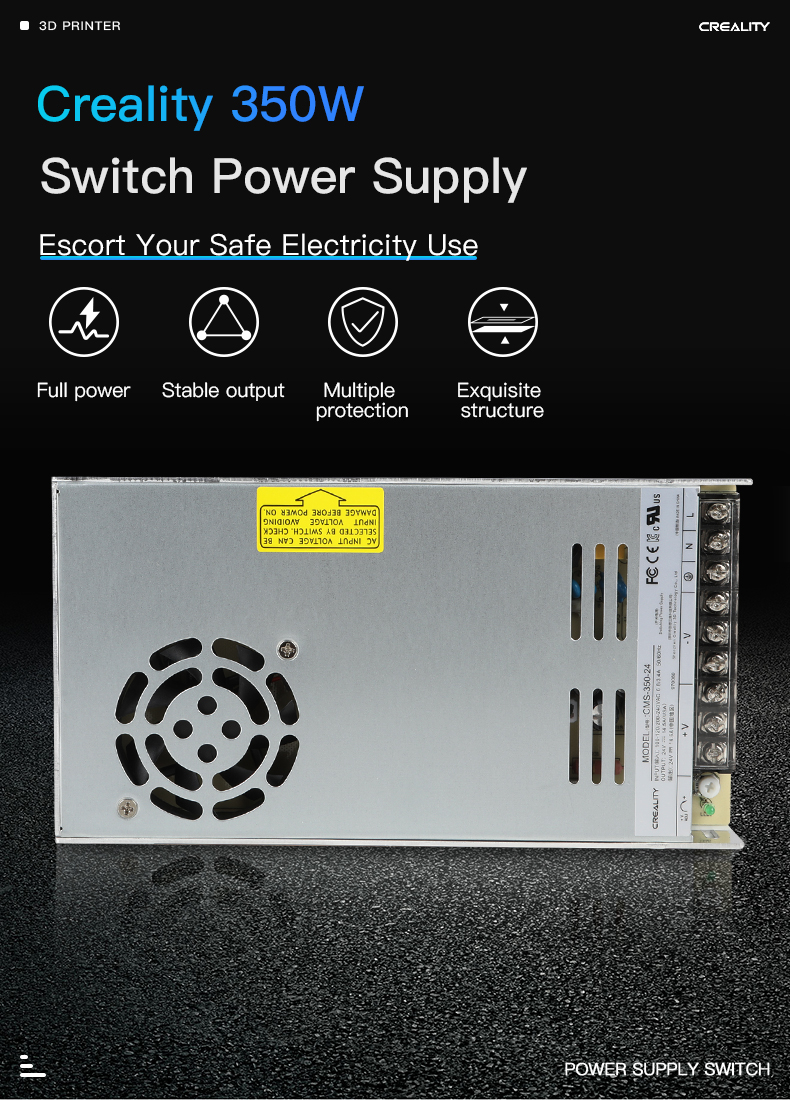 Creality 350W Power Supply - Image 7