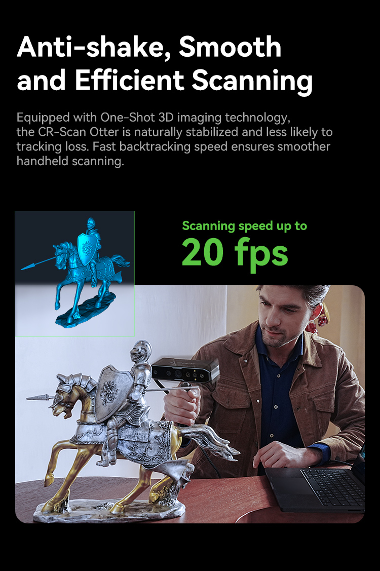 Creality CR-Scan Otter 3D Scanner - Image 9