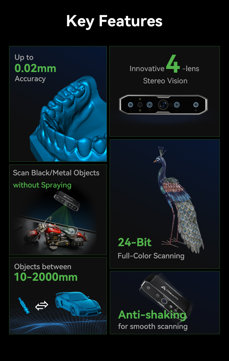 Creality CR-Scan Otter 3D Scanner - Image 5