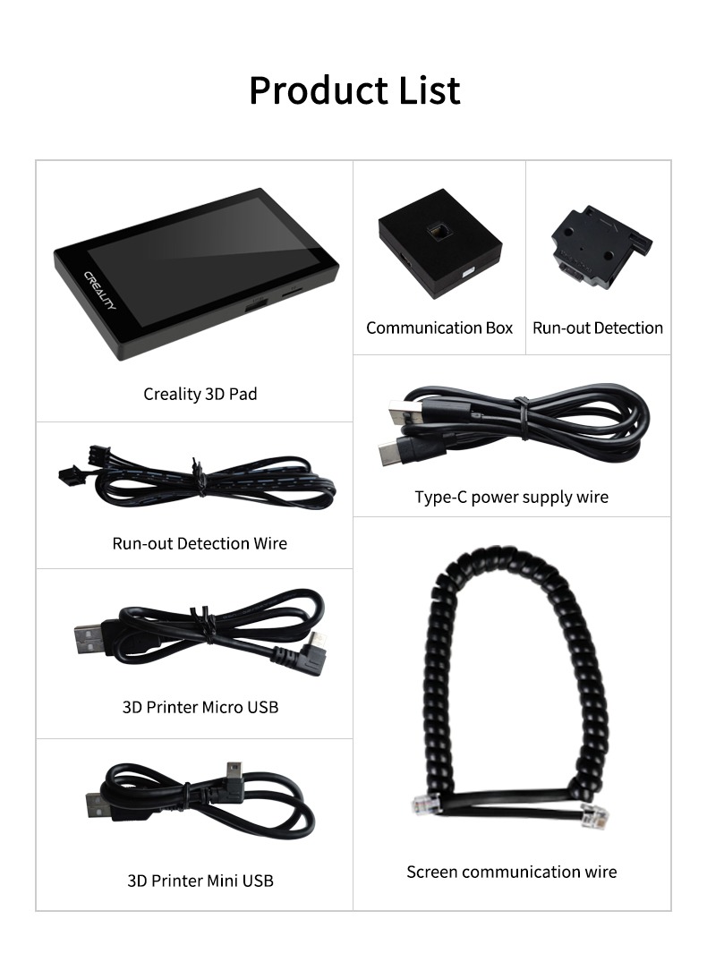 Creality 3D Pad 5 Inches HD Display Screen - Image 9