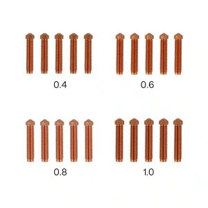 Elegoo - 20pcs Nozzle Kit for OrangeStorm Giga