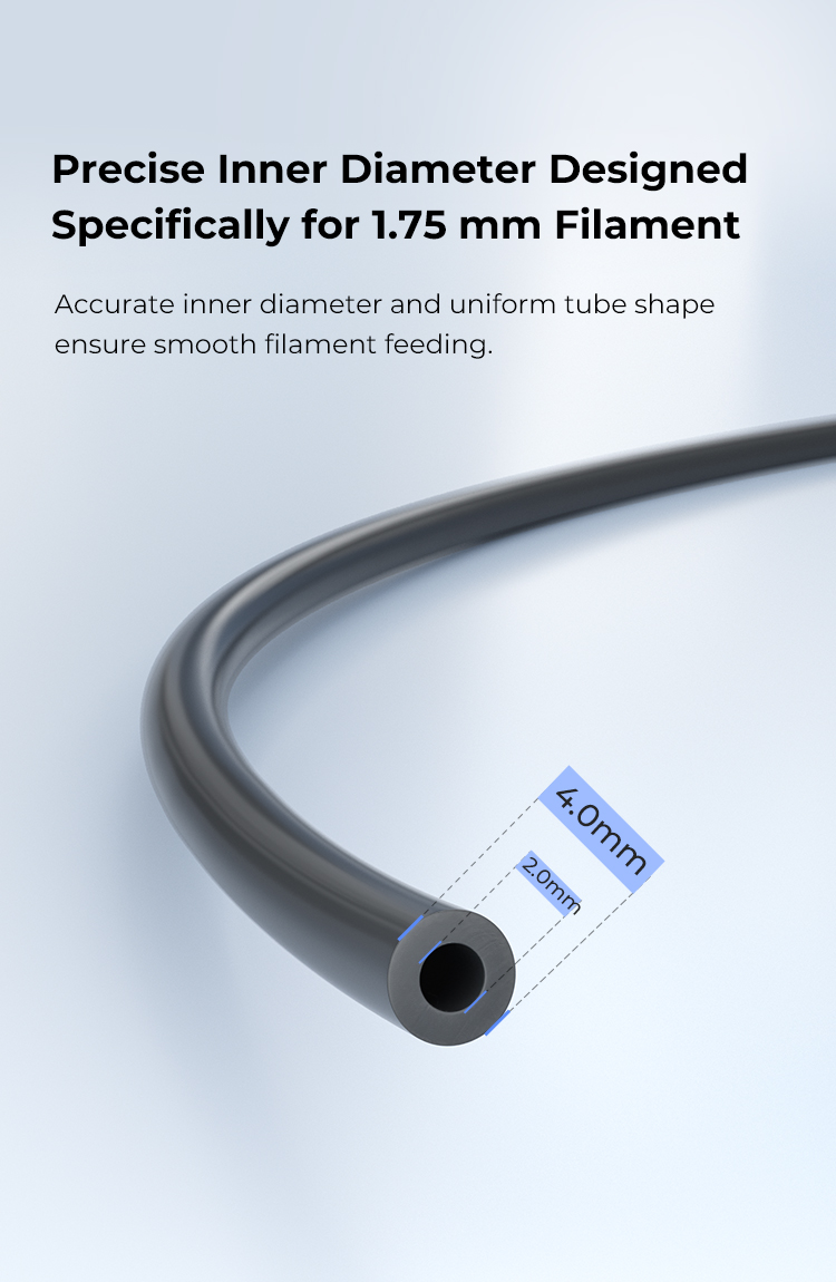 Creality Ultra Smooth PTFE Tube 1m - Image 5