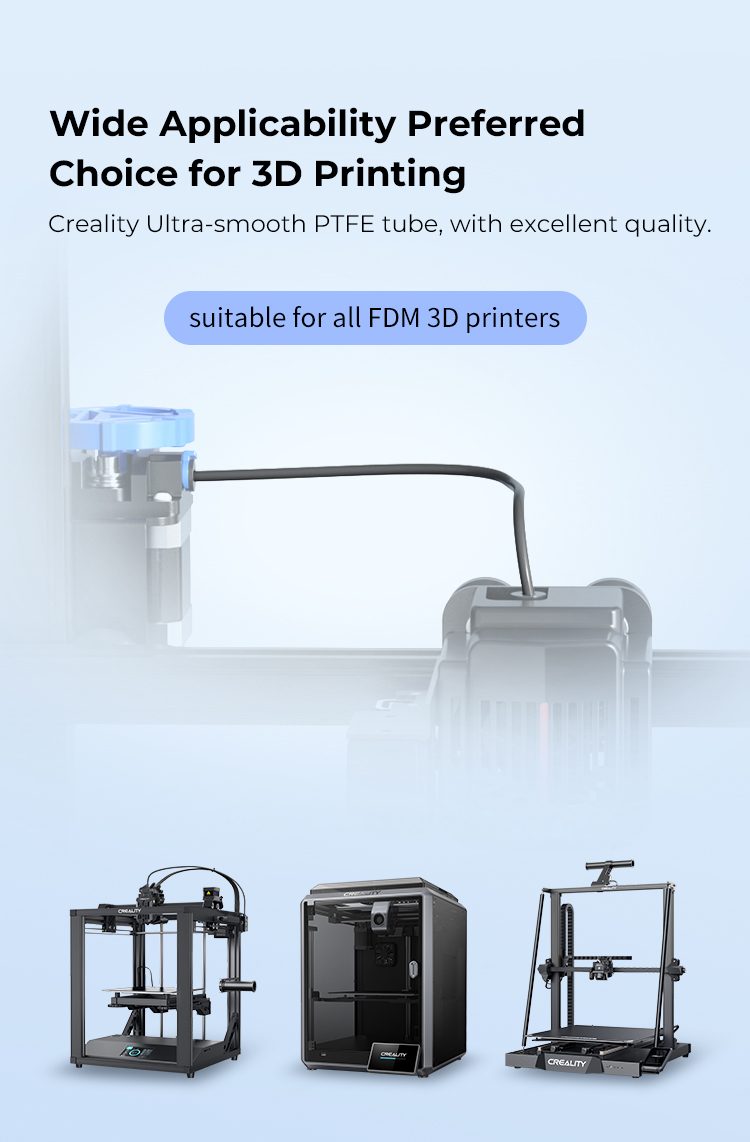 Creality Ultra Smooth PTFE Tube 1m - Image 7