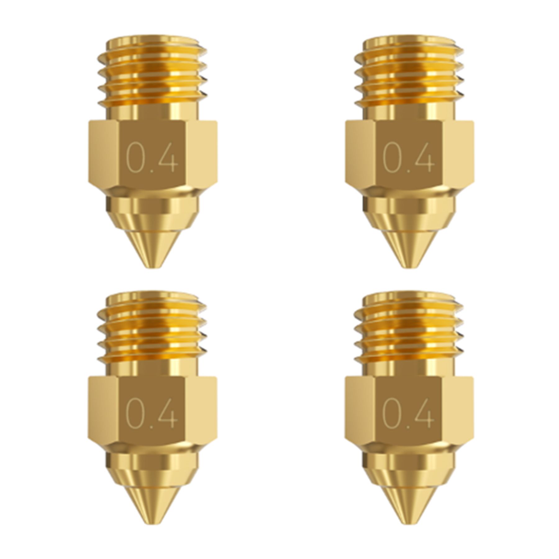 Creality Ender-5 Max Brass Nozzle Kit- 0.4mm 4PCS